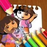 Dora the Explorer the Coloring Book