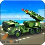 Us Army Missile Attack Army Truck Driving