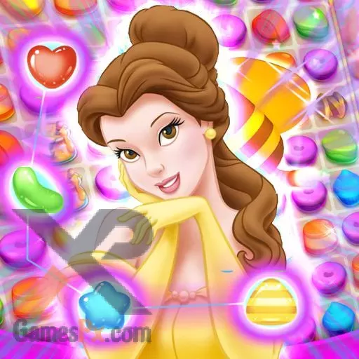 Belle Princess Match 3 Puzzle